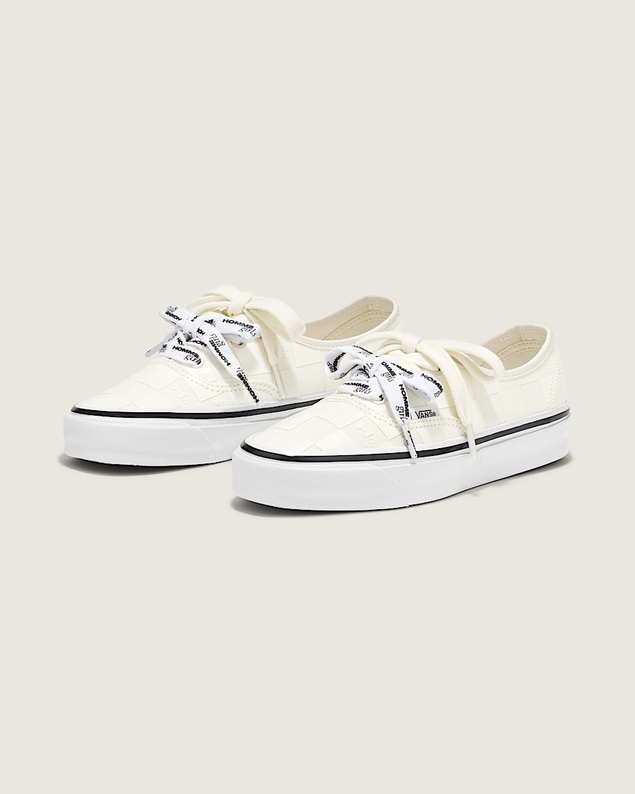 OTW by Vans X HommeGirls Authentic 44 VANS Checkerboard Marshmallow White ALT1