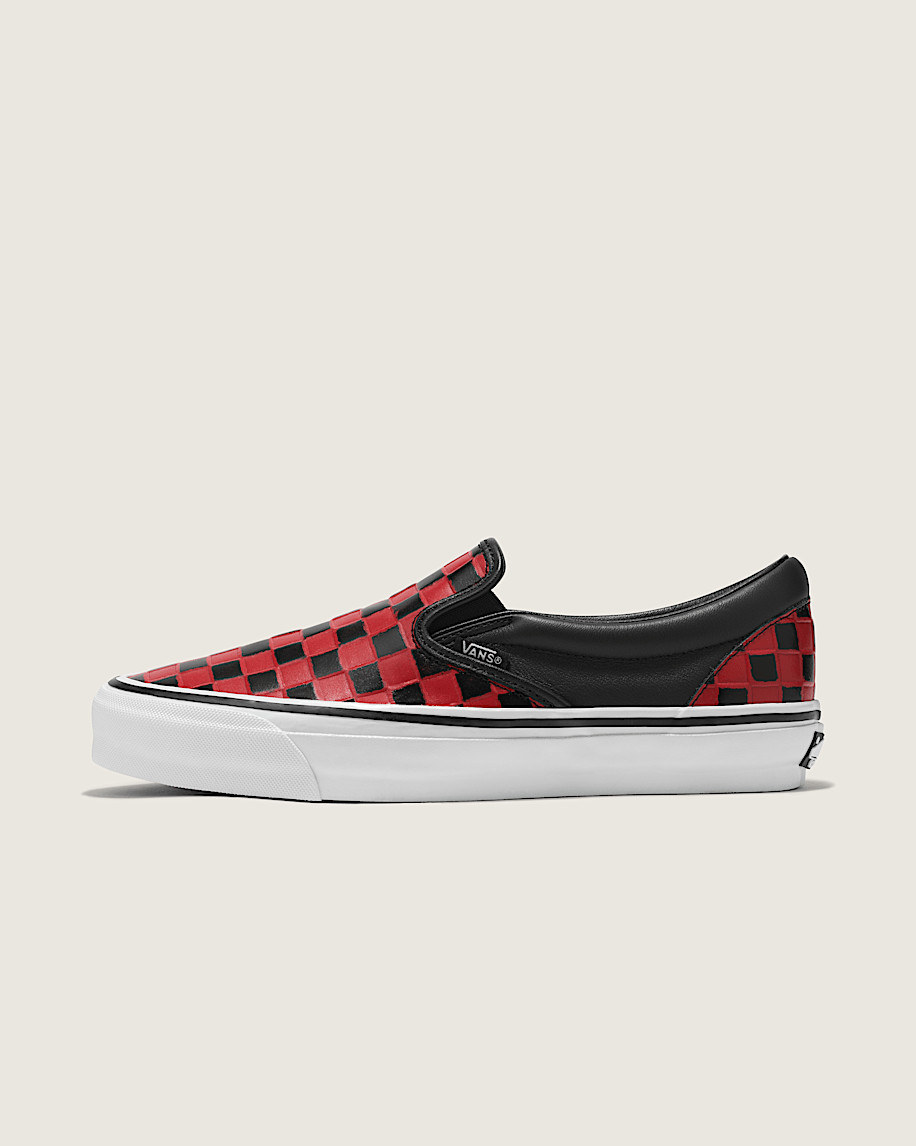 OTW Leather Checkerboard Slip-On 98 Vibram - 1