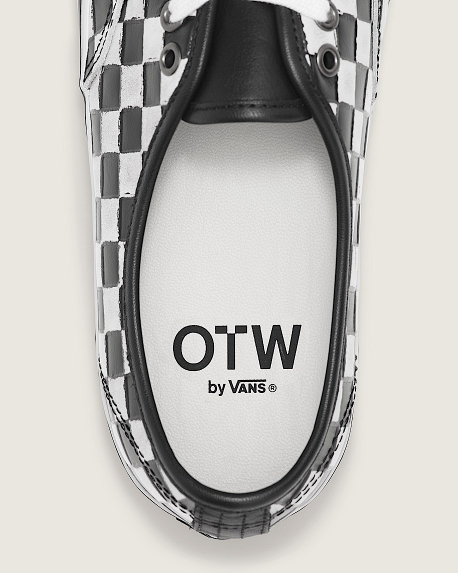 OTW Leather Checkerboard Authentic 44 Vibram - 5