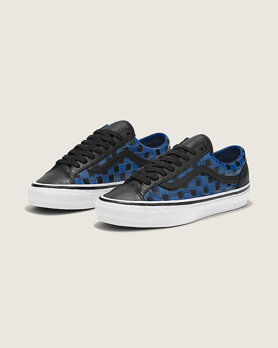 OTW Leather Checkerboard Old Skool 36 Vibram - 2