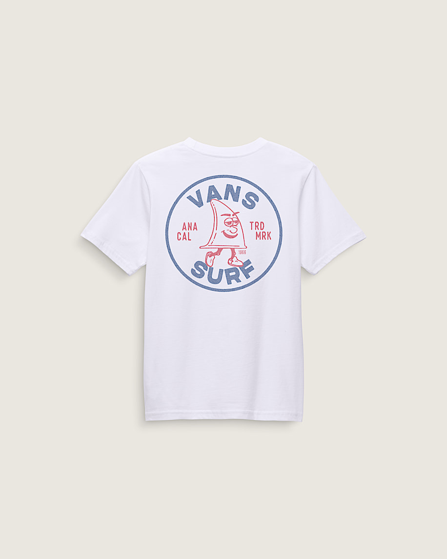 Kids Huck Fin TShirt VANS White HERO