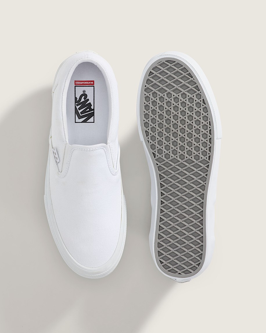 Skate SlipOn Shoe VANS True White ALT2