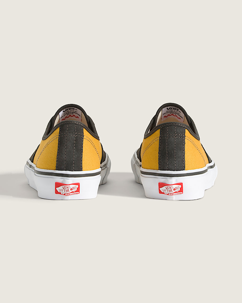 Skate Authentic Shoe VANS Black  Mustard Yellow ALT3