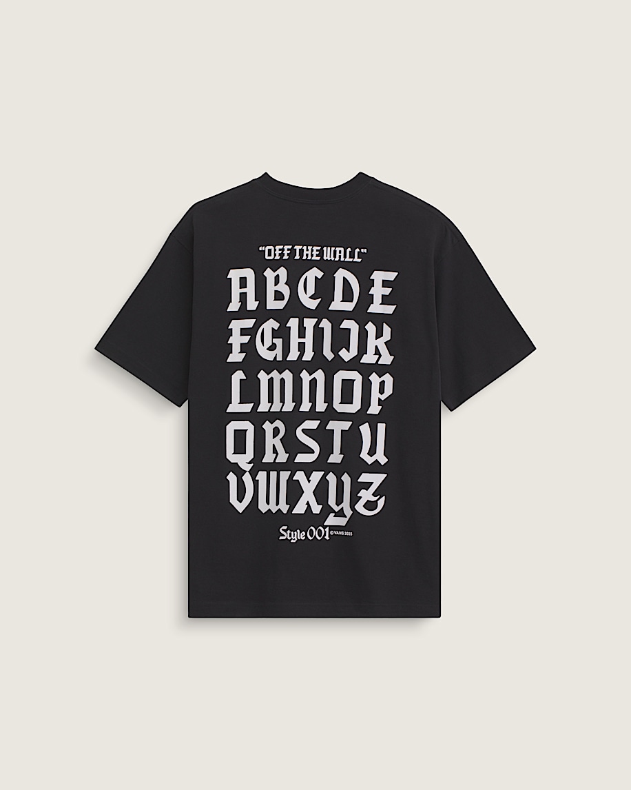 Style 001 TShirt VANS Black HERO