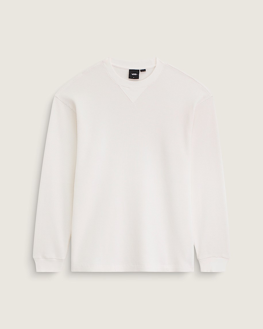Premium Long Sleeve Thermal Shirt in Egret White | Vans