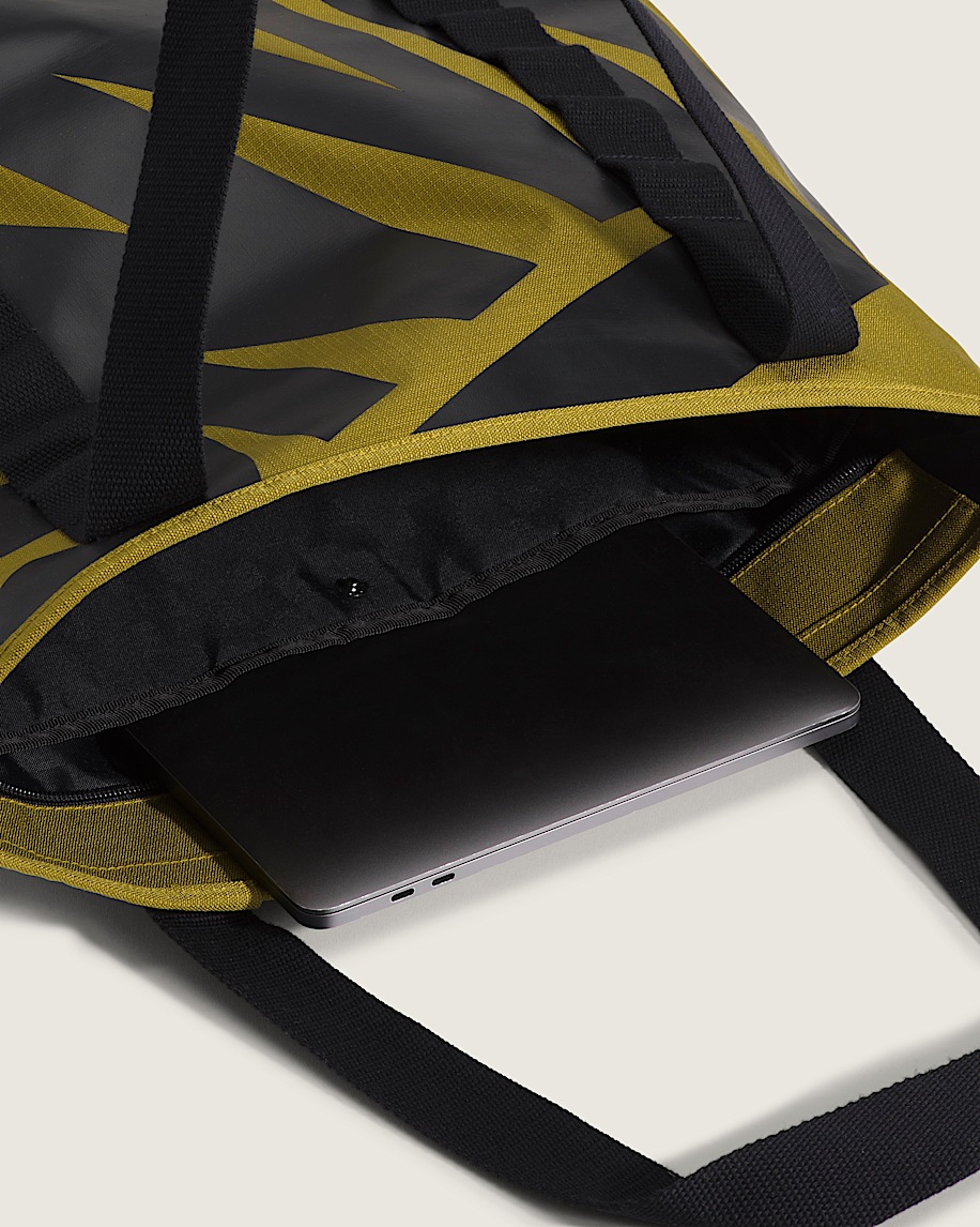 Pergs Zip Tote Bag VANS Burnt Gold Yellow ALT2