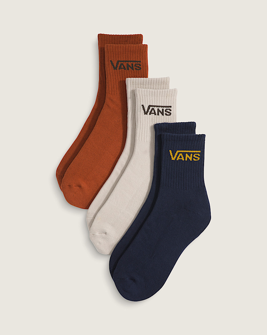 Classic Half Crew Socks 3Pack VANS Parisian Night Blue HERO