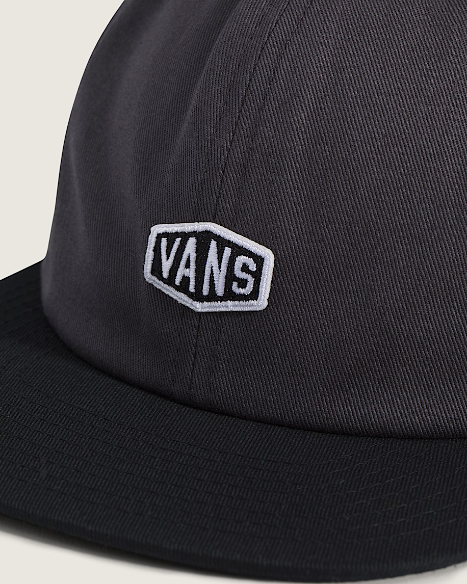 Hex Logo Snapback Hat VANS Dark Grey  Black ALT1