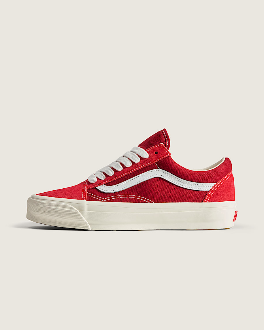 Premium Old Skool Suede Shoe VANS Red HERO