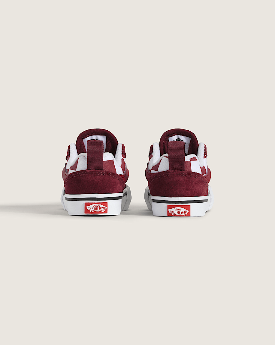 Toddler Knu Skool Shoe VANS Bordeaux Red ALT3