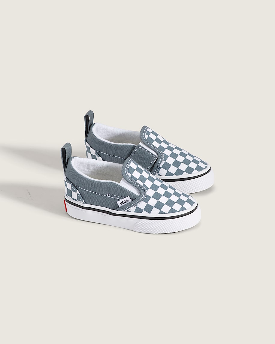 Toddler Classic Slip-On V Checkerboard Shoe - 2