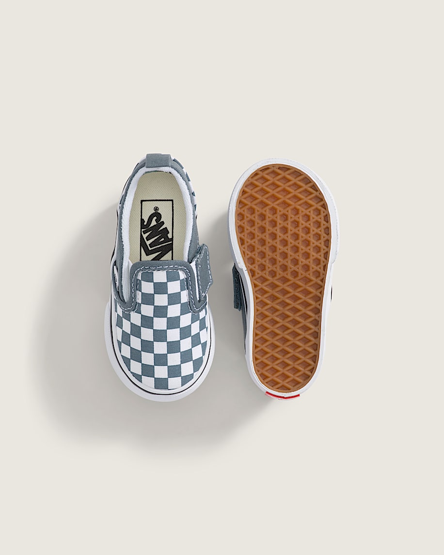 Toddler Classic Slip-On V Checkerboard Shoe - 3