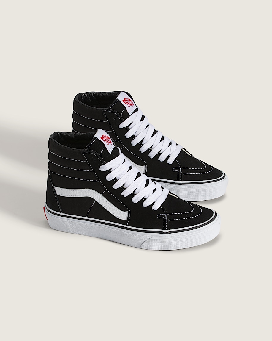 Big Kids Sk8Hi Shoe VANS Black  White ALT1