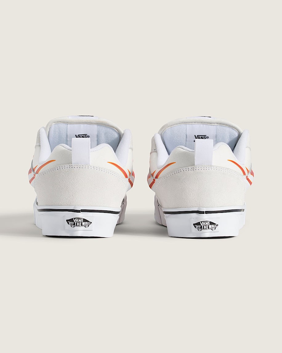 Knu Skool Shoe VANS Flame Red  Orange  Yellow ALT3