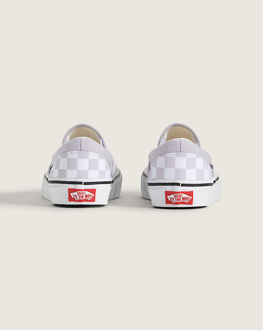 Big Kids Classic Slip-On Checkerboard Shoe - 4