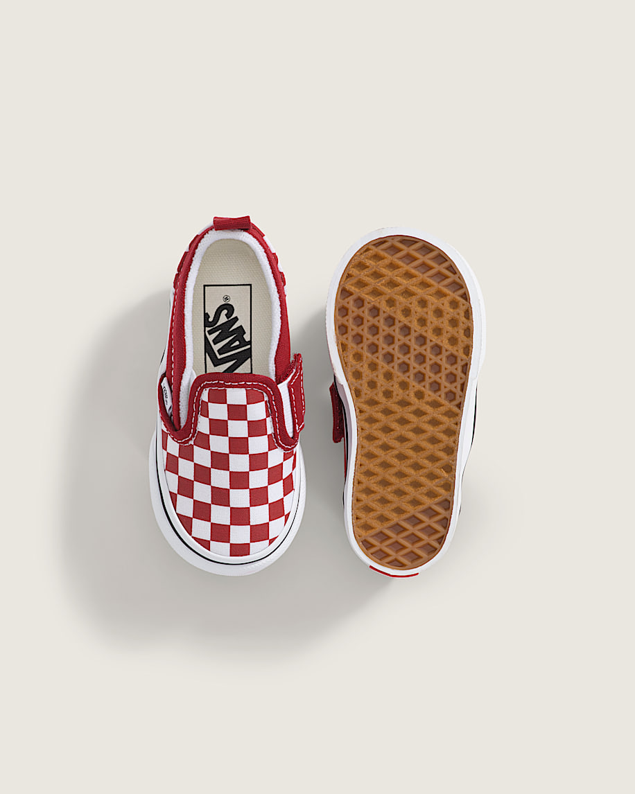 Toddler Classic Slip-On V Checkerboard Shoe - 3