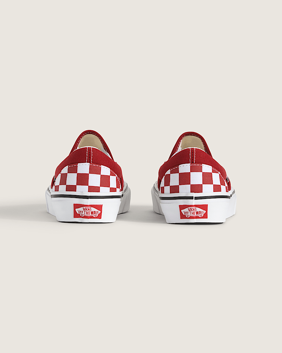 Big Kids Classic Slip-On Checkerboard Shoe - 4