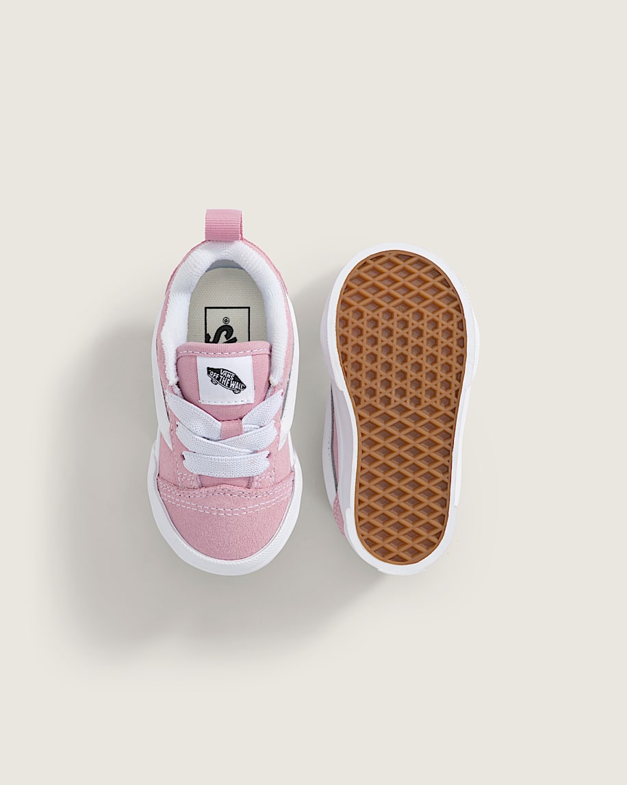 Toddler Knu Skool Shoe VANS Dawn Pink  True White ALT2
