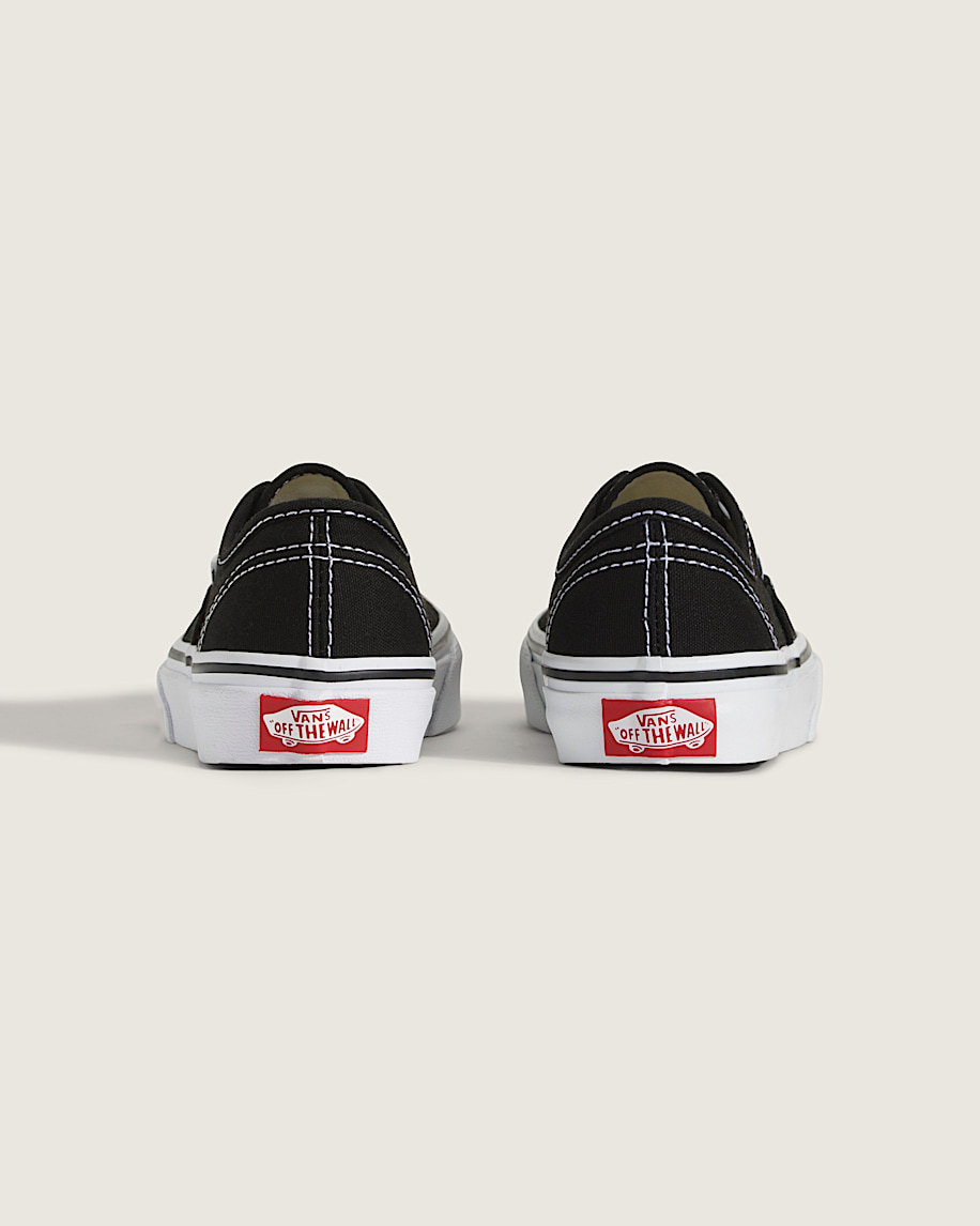 Vans | Kids Authentic Black/True White Shoes