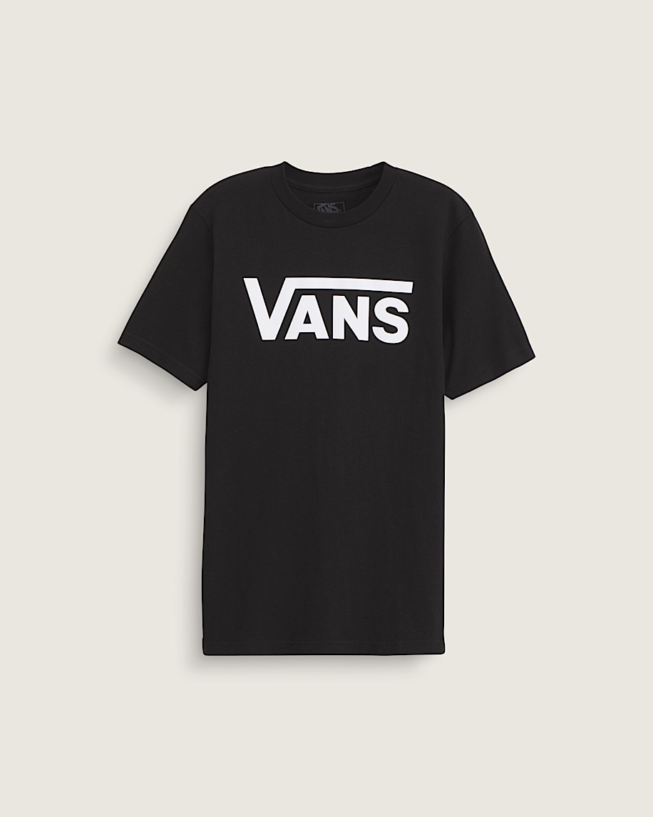 Kids Vans Classic TShirt VANS Black  White HERO