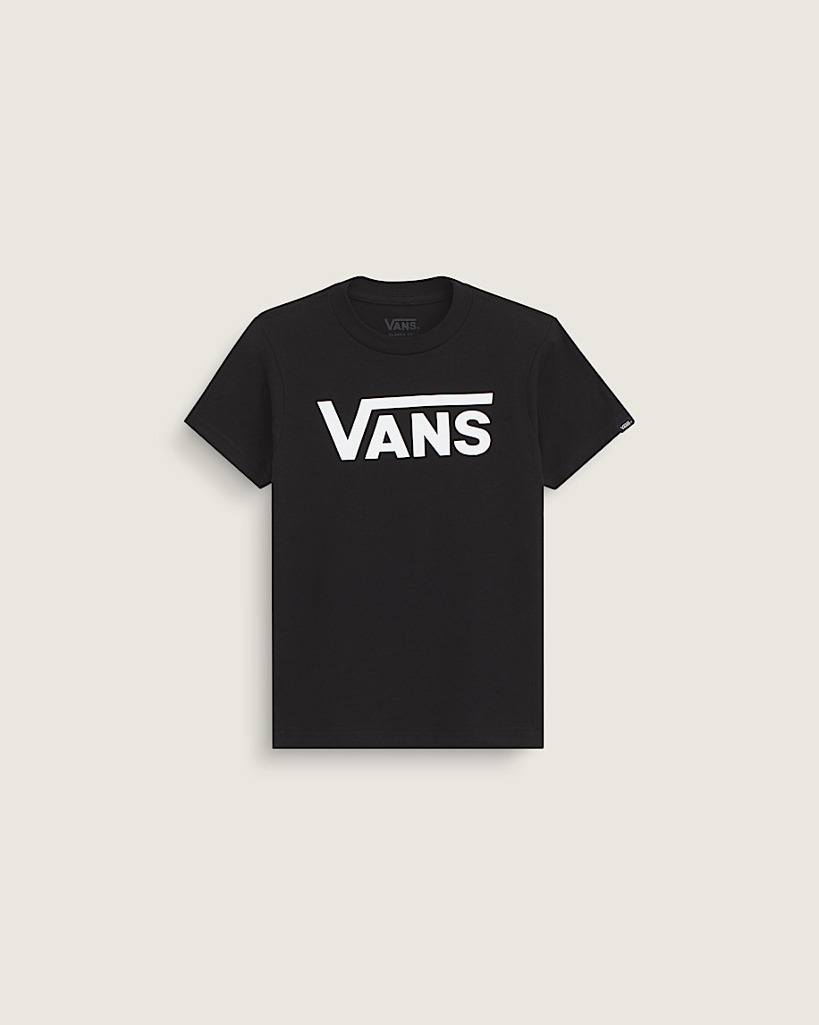 Little Kids Vans Classic TShirt VANS Black  White HERO
