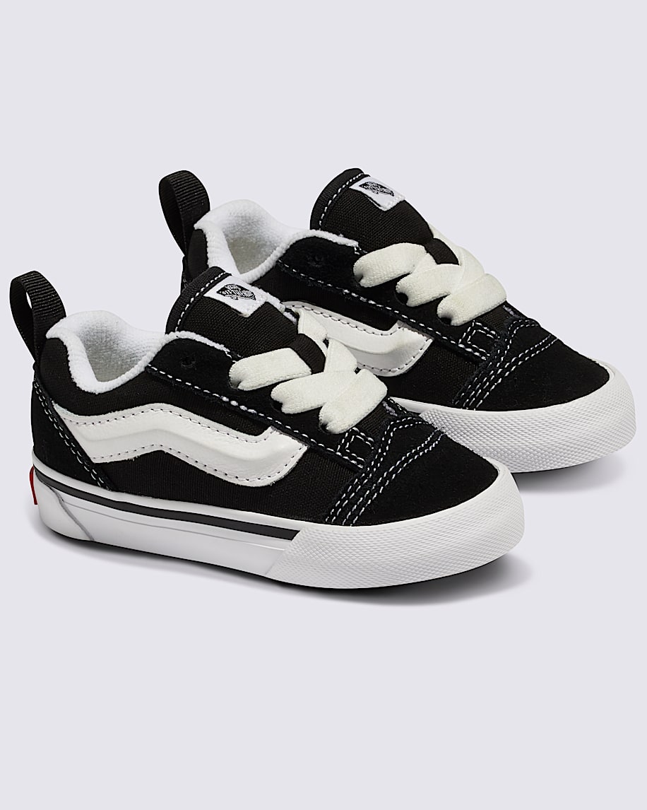 Toddler Knu Skool Shoe VANS Black  White ALT3