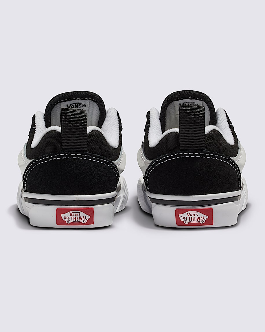 Toddler Knu Skool Shoe VANS Black  White ALT5