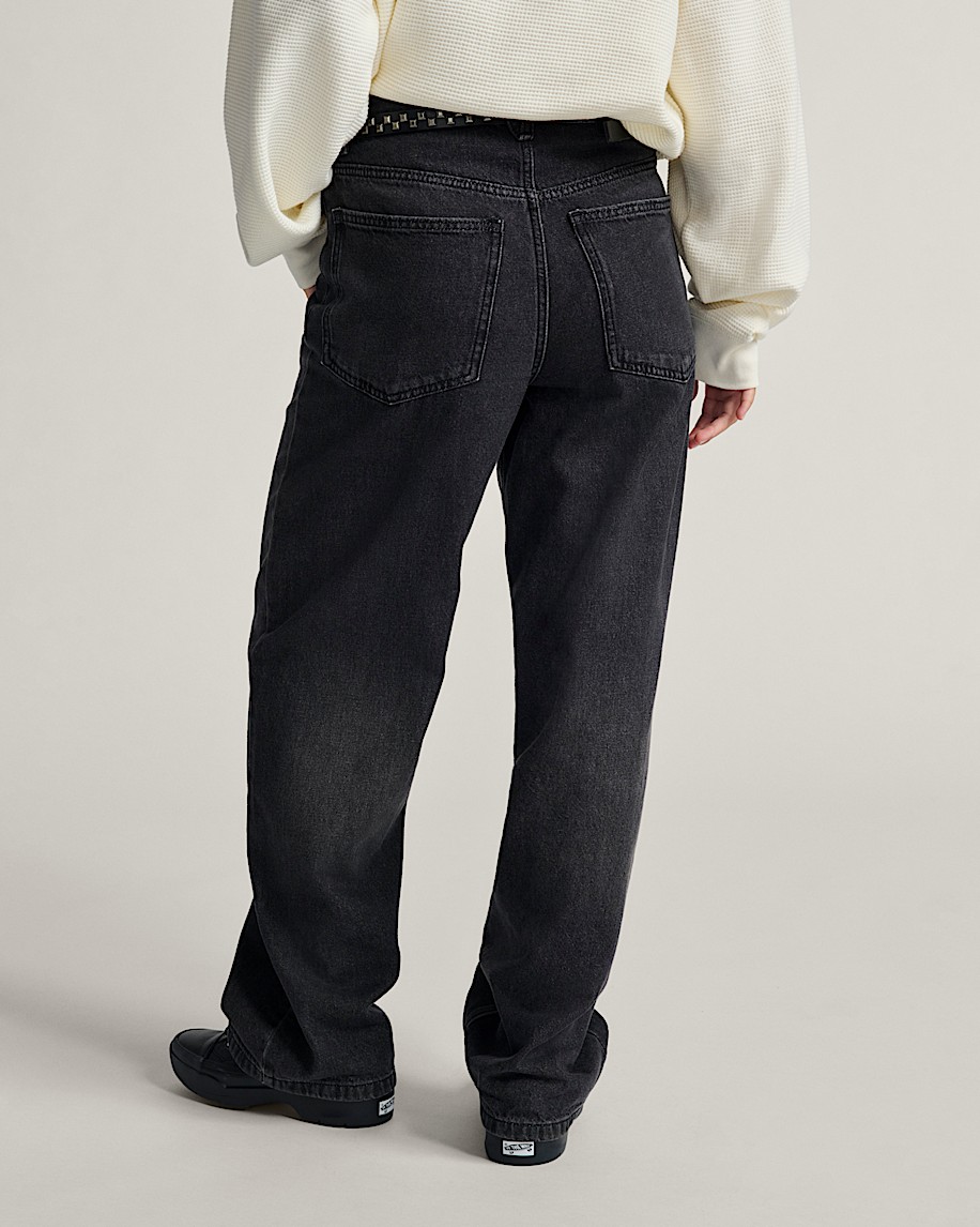 Sirelle 5 Pocket Denim Puddle Pants - 5