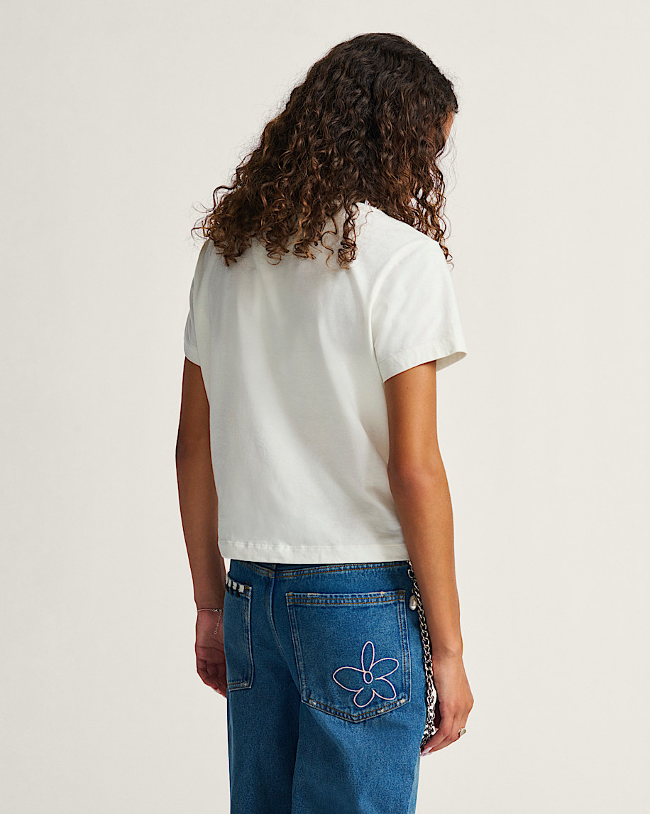 Salton TShirt VANS Marshmallow White ALT2