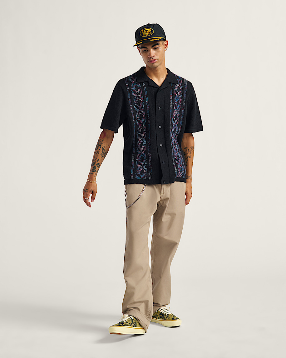 Authentic Chino Relaxed Pants VANS Desert Taupe Brown ALT2