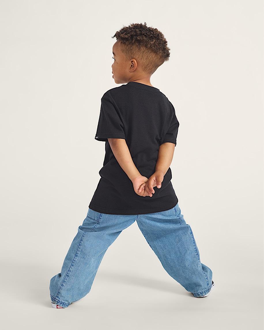 Little Kids Vans Classic TShirt VANS Black  White ALT2