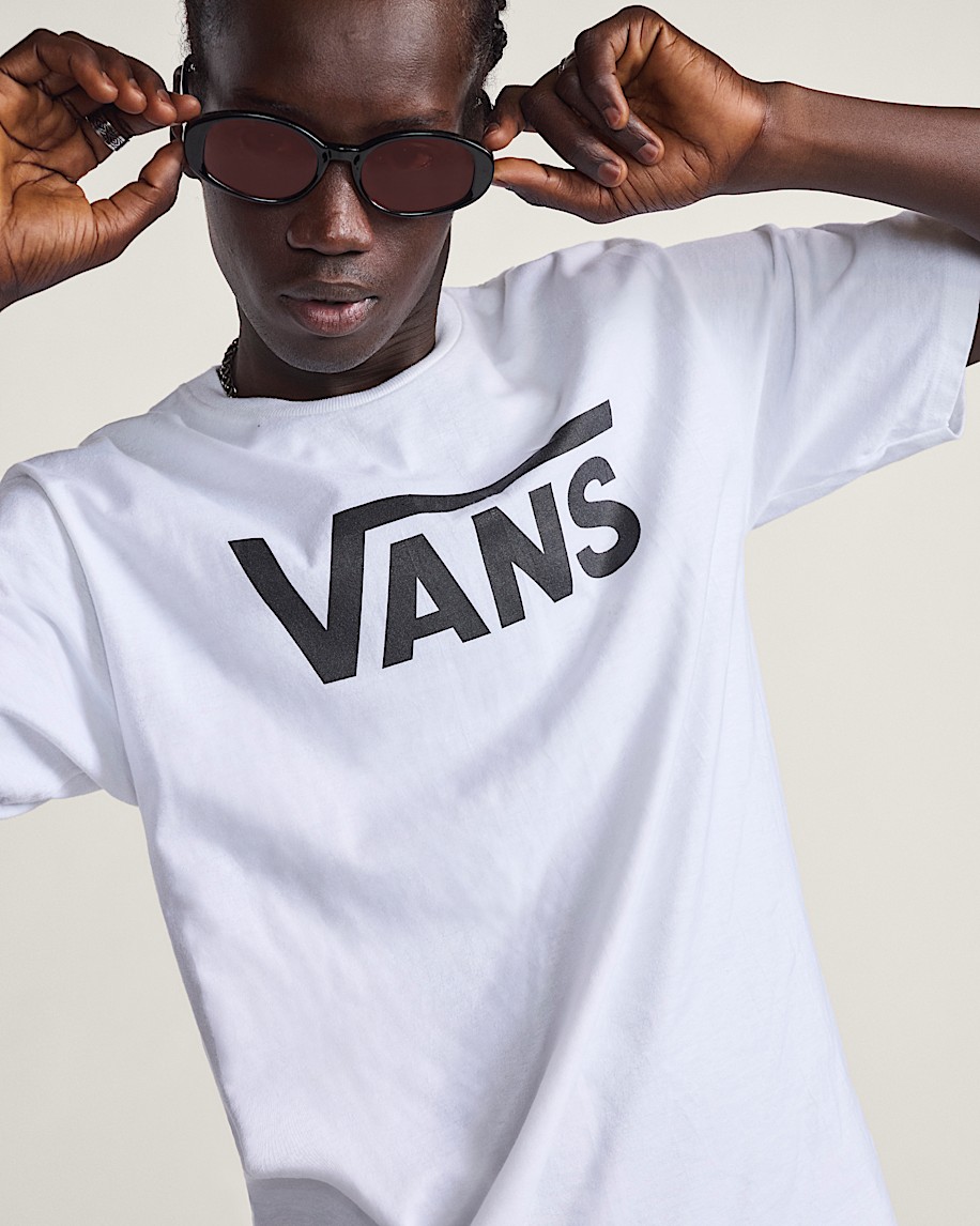 Vans Classic TShirt VANS White  Black ALT3