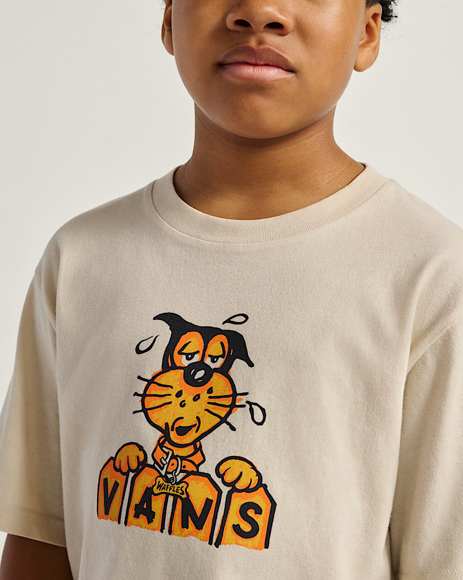 Kids Waffles The Dog T-Shirt - 4