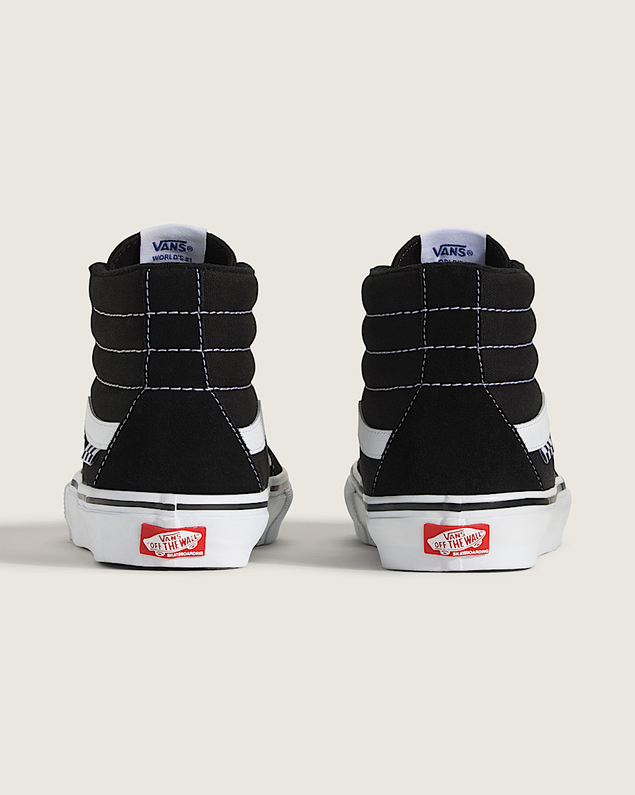 Skate Sk8Hi Shoe VANS Black  White ALT3