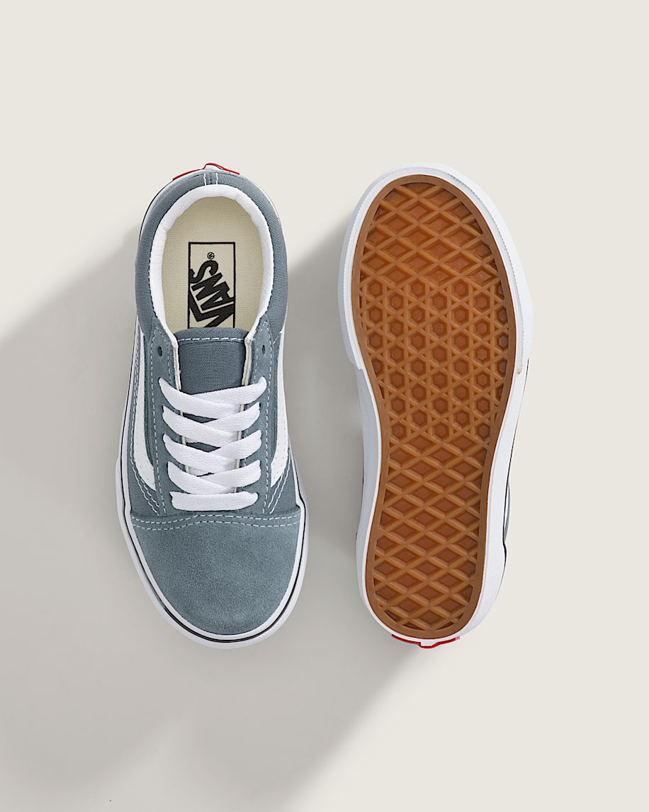 Little Kids Old Skool Shoe VANS Stormy Weather Blue ALT2
