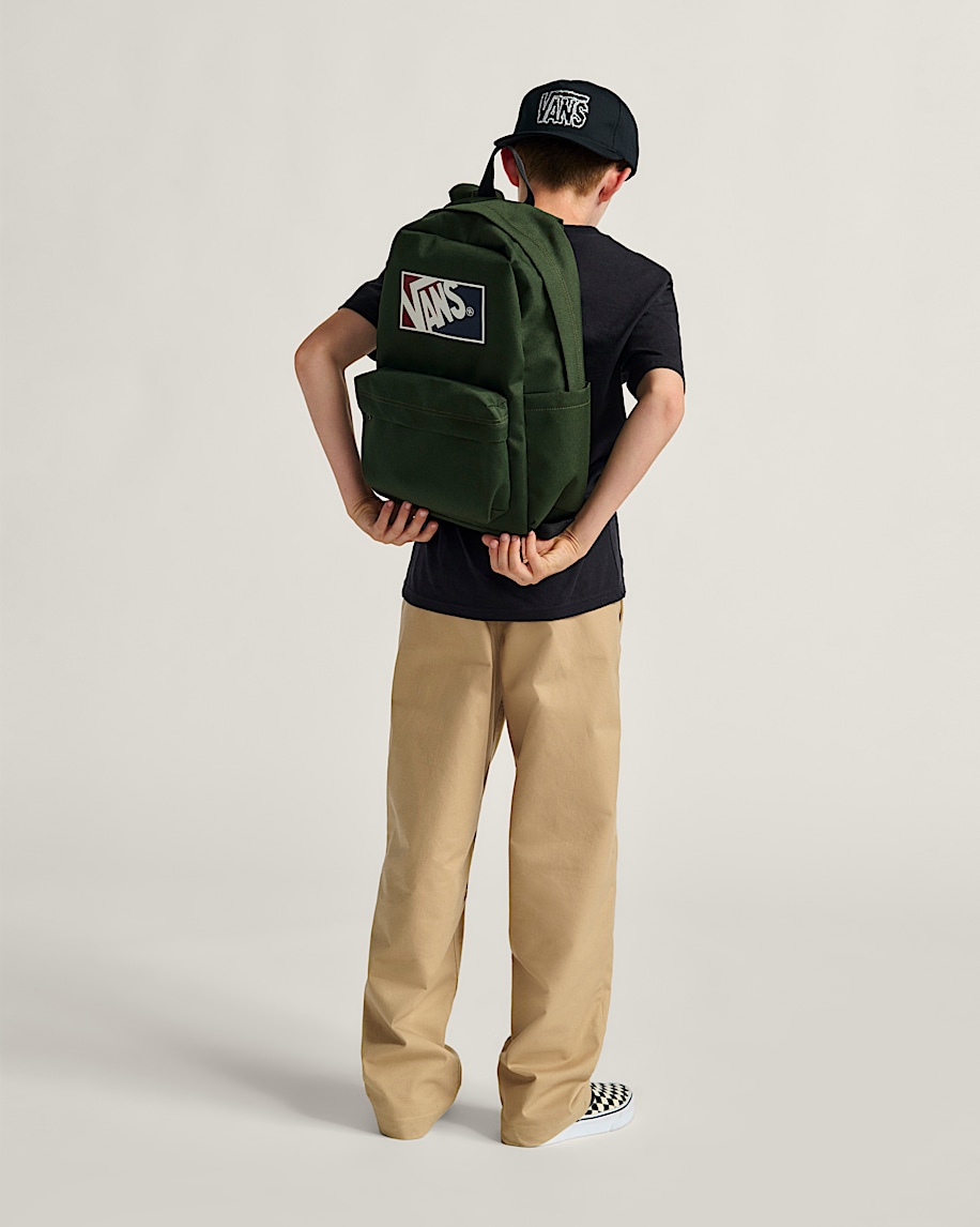 Kids Authentic Chino Loose Pants VANS Incense Brown ALT3