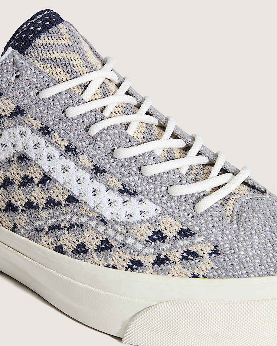 Premium Old Skool Shoe VANS Geo Check Frost Grey ALT6