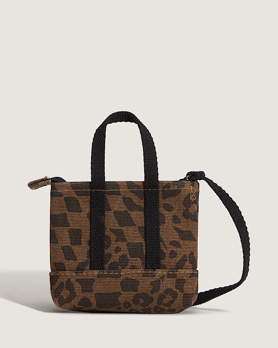 Micro Pergs Tote Bag Charm VANS Dachshund Brown ALT1