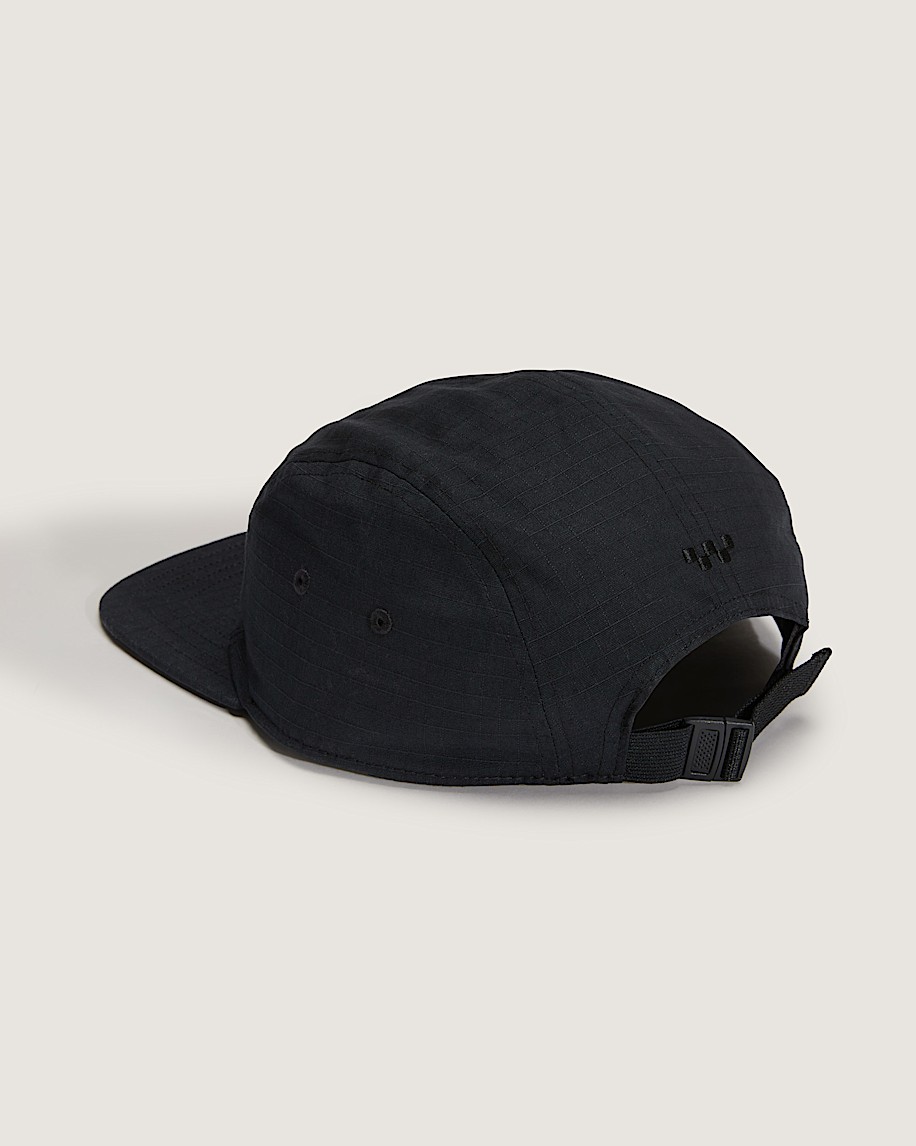Skate Snapback Hat by Atiba Jefferson VANS Atiba Black ALT1