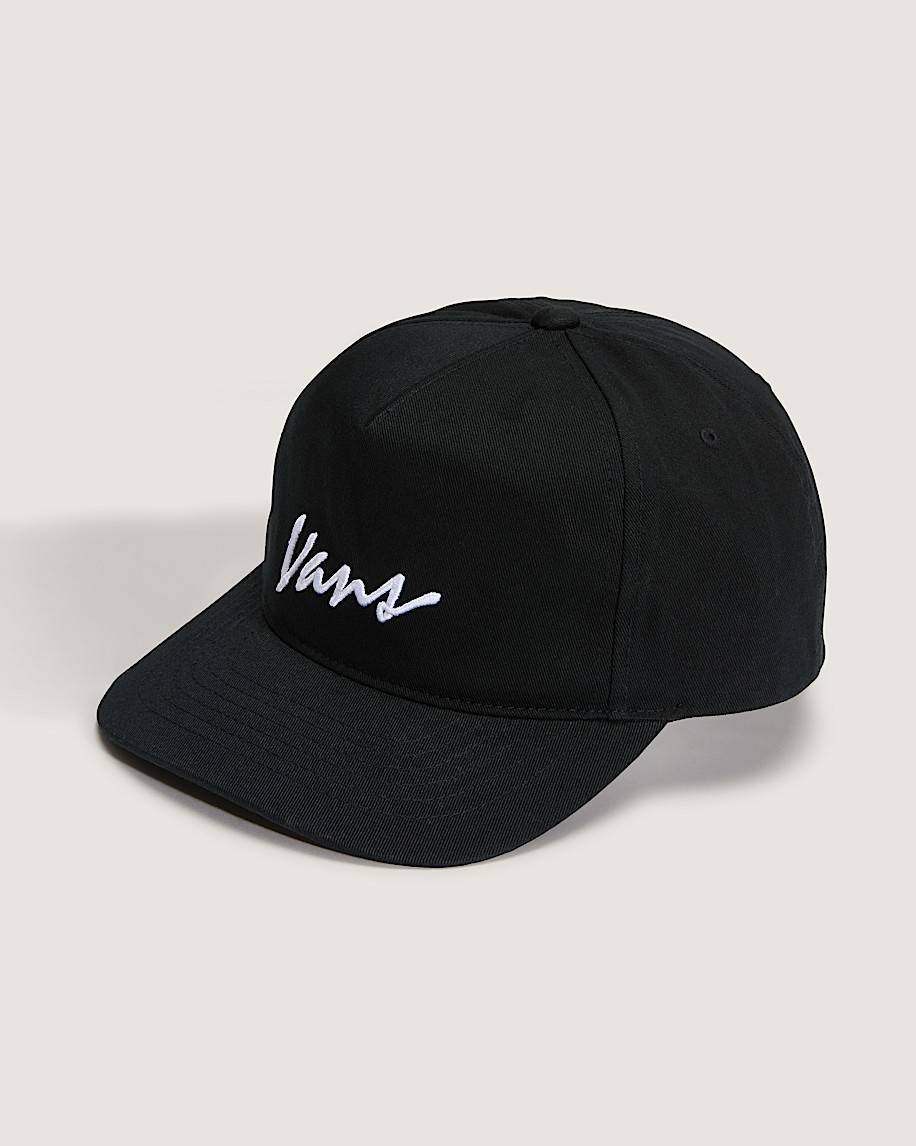 Classic Script Snapback Hat - 1