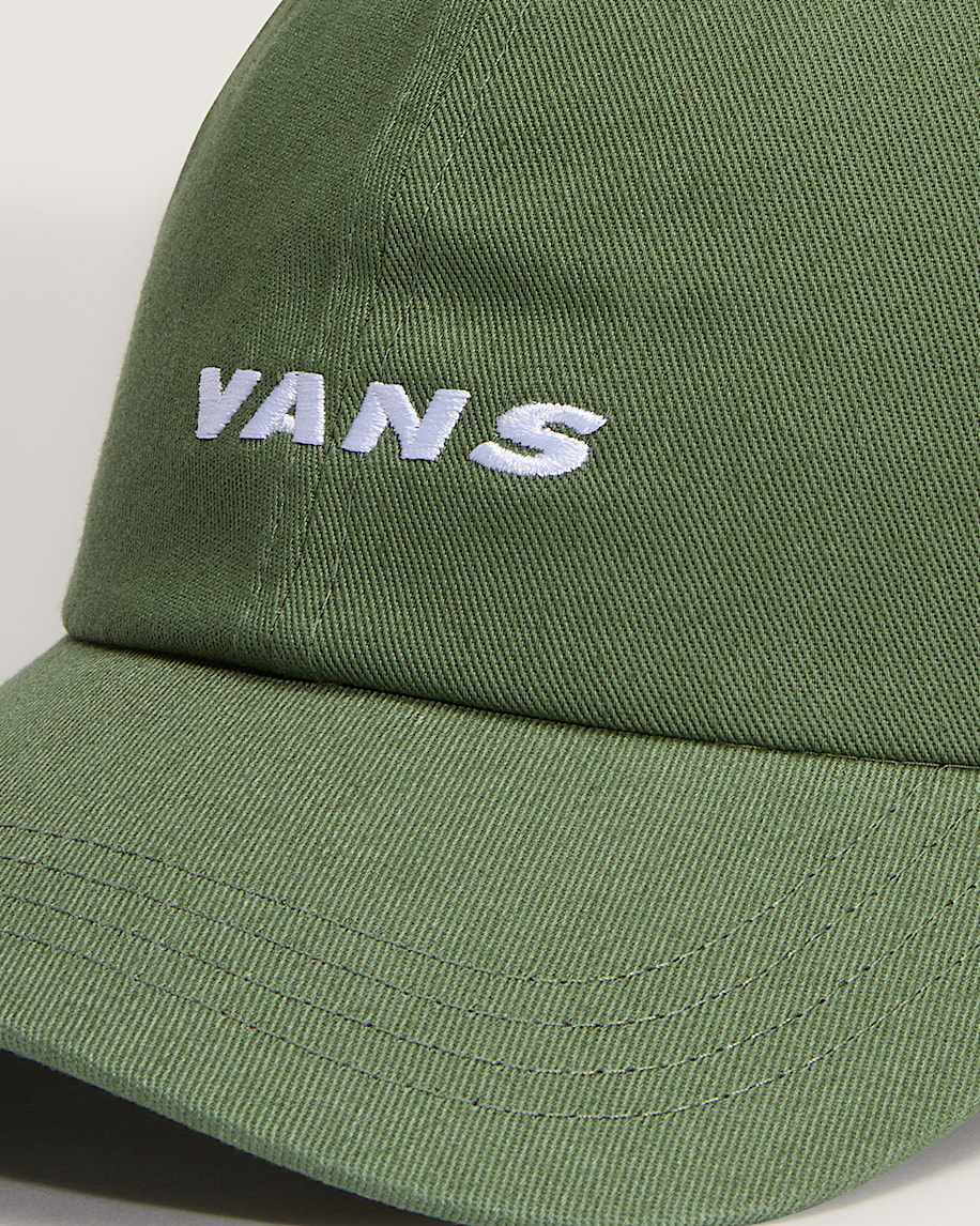 Checkerboard Side Snapback Hat VANS Pine Forest Green ALT2
