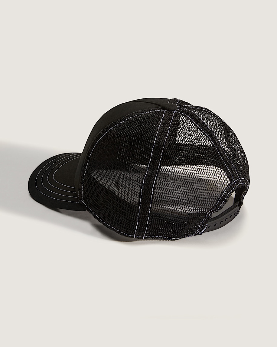 Kids Vans Pop Trucker Hat VANS Black ALT1