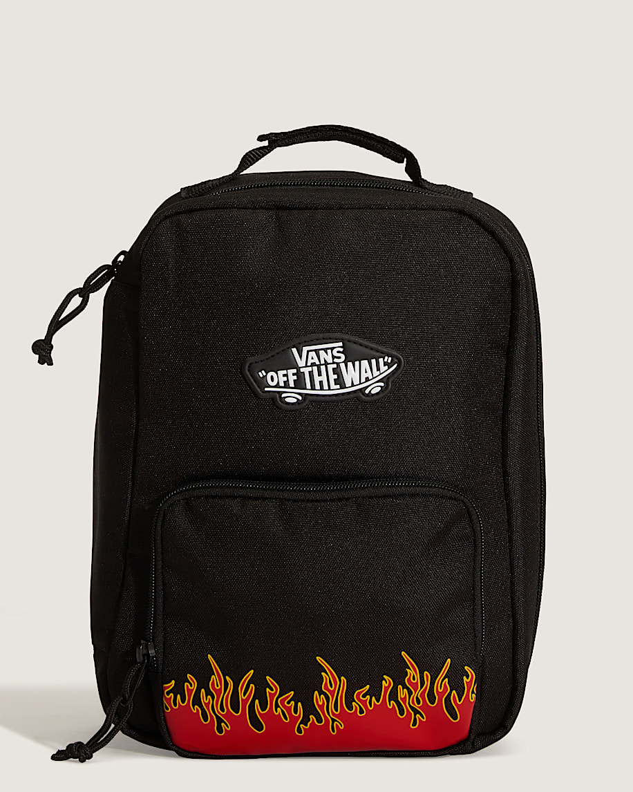Old Skool Lunch Bag VANS Black  Flame Red HERO