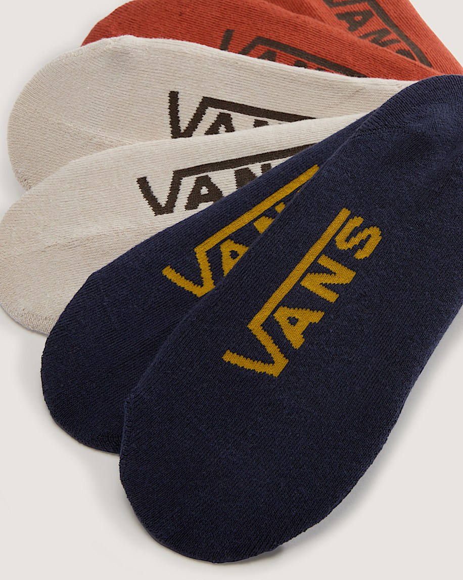 Classic No Show Socks 3Pack VANS Parisian Night Blue ALT2
