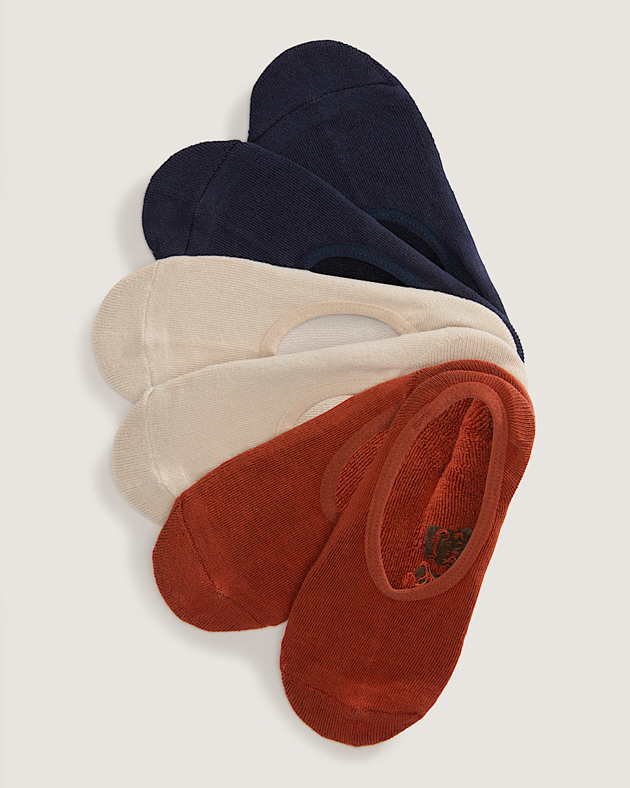 Classic No Show Socks 3Pack VANS Parisian Night Blue HERO