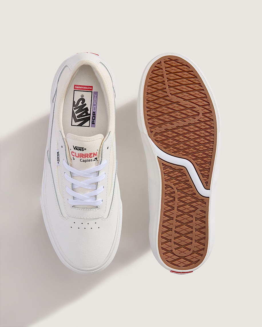 Skate Curren Caples Shoe VANS Blanc De Blanc White ALT2