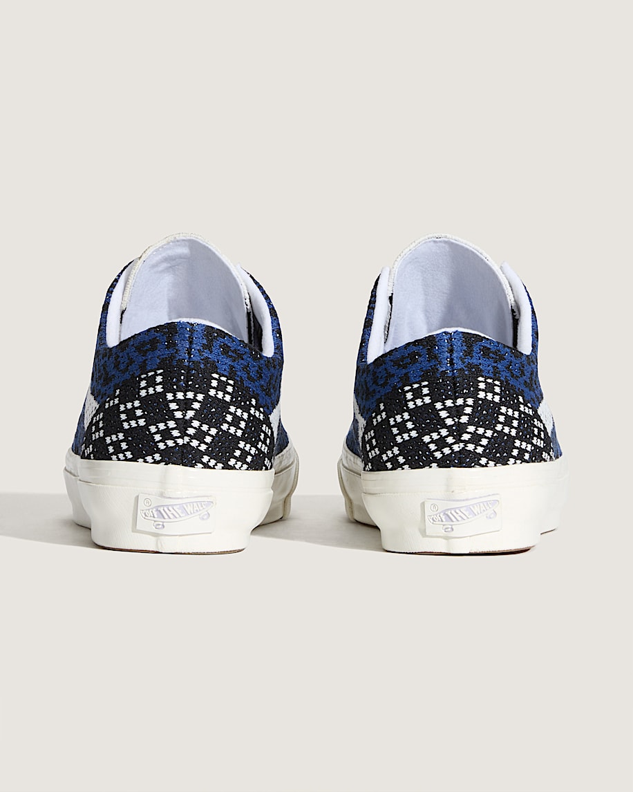 Premium Old Skool Shoe VANS Cheetah Navy Blue ALT3