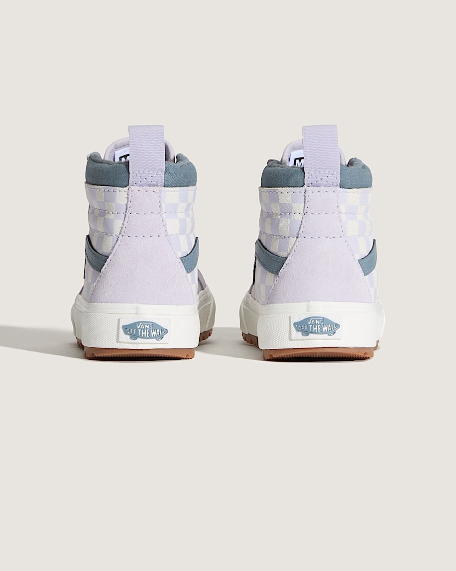 Little Kids Sk8-Hi Water Resistant Checkerboard Shoe - 4