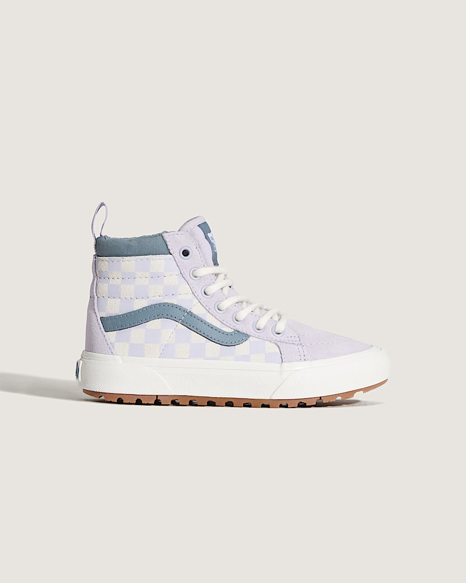 Little Kids Sk8-Hi Water Resistant Checkerboard Shoe - 5