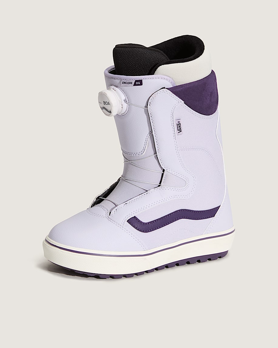 Womens Encore OG Snowboard Boot VANS Lilac Purple HERO